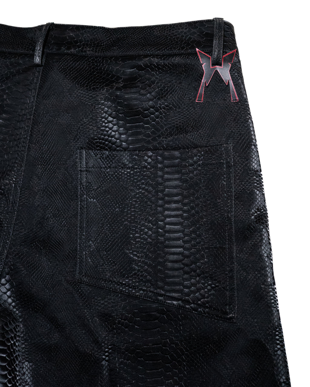 Fantasy Leather Shorts Black