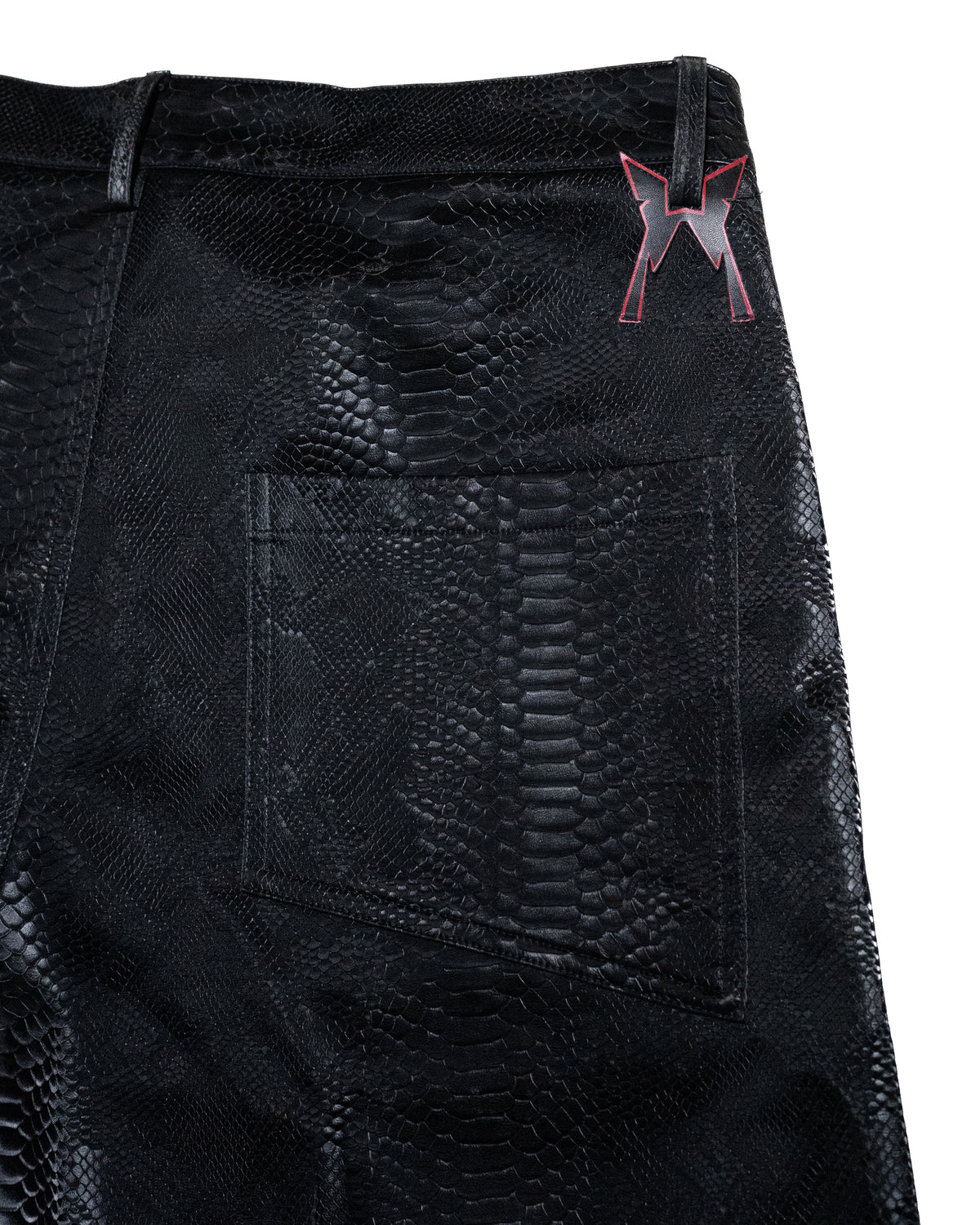 Fantasy Leather Shorts Black
